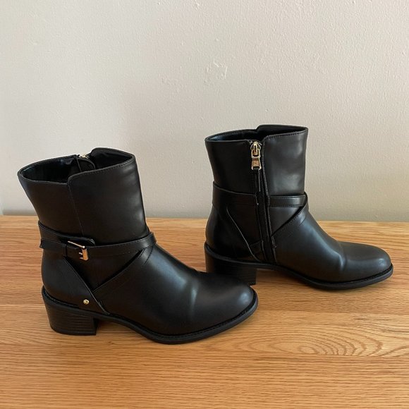 Chaps Shoes Chaps Dayna Ankle Boots Women 5b Black Poshmark